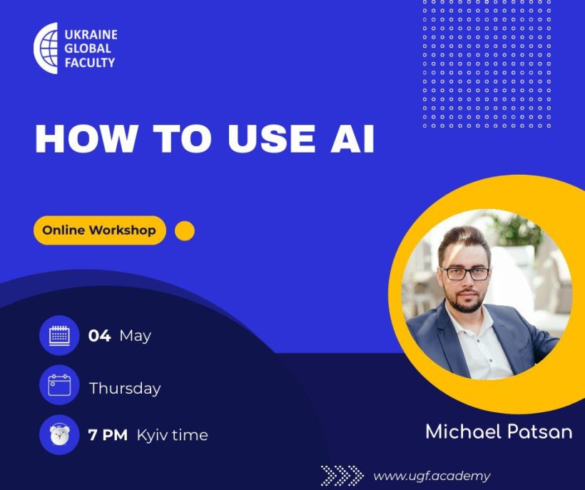 Ukraine Global Faculty розпочинає українськомовні воркшопи на актуальні теми