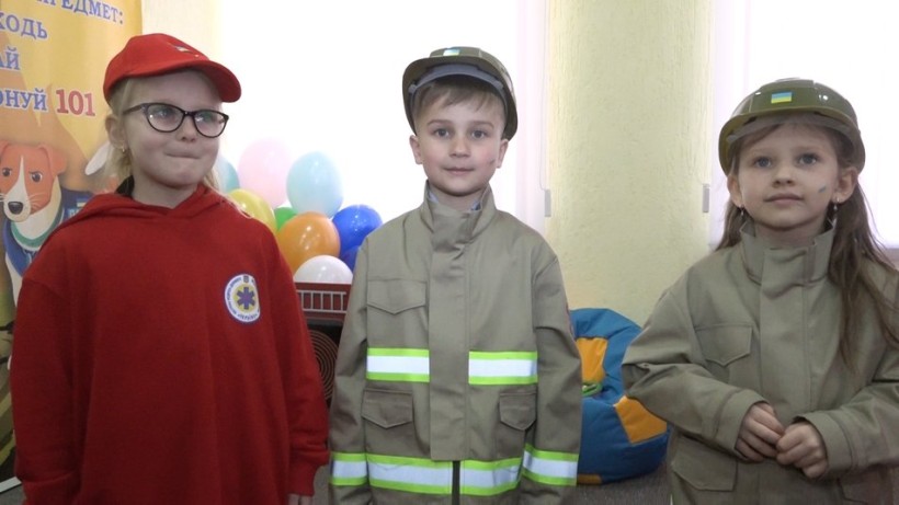 У Житомирі відкрито клас безпеки на базі пожежно-рятувальної частини ДСНС