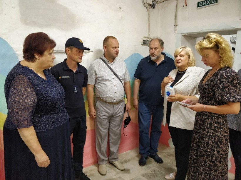 Заступник Міністра ознайомилася зі станом готовності закладів освіти Житомирщини до приймання здобувачів освіти
