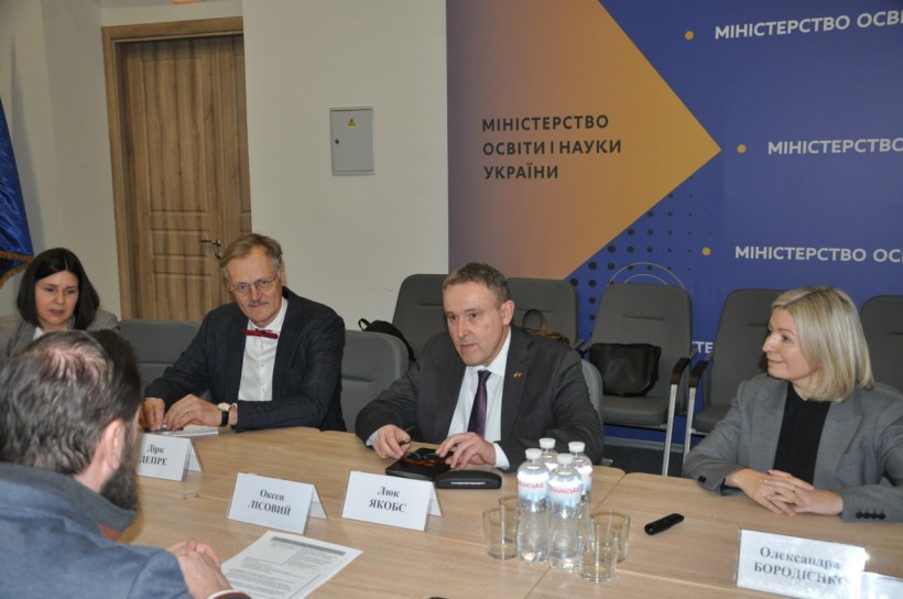 Співпраця з Бельгією для відновлення доступу до освіти в України