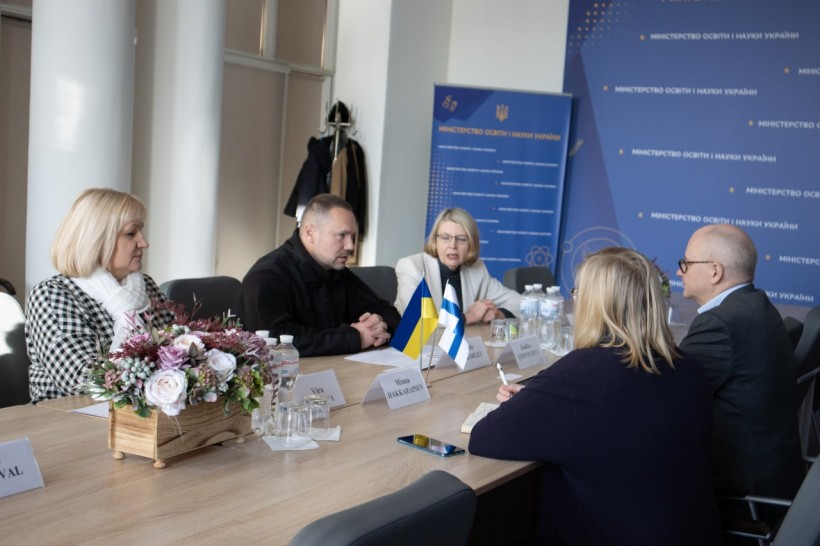 У МОН відбулася зустріч Міністра освіти і науки України та Надзвичайного і Повноважного Посла Фінляндської Республіки в Україні