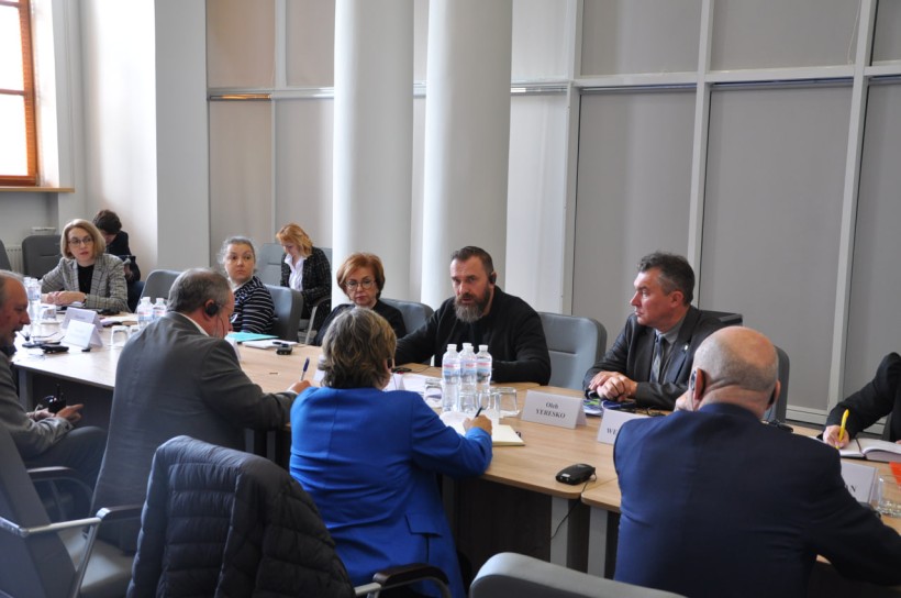 Відбулася зустріч Оксена Лісового з делегацією Всесвітньої федерації профспілок «Інтернаціонал освіти»