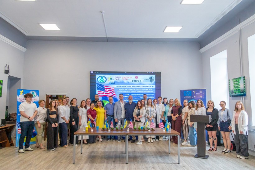 Пресслужба Поліського національного університету У Поліському університеті проходять заходи у рамках американського проєкту із ментального здоров’я та відновлення «MINDBODY FLOW PROGRAM»