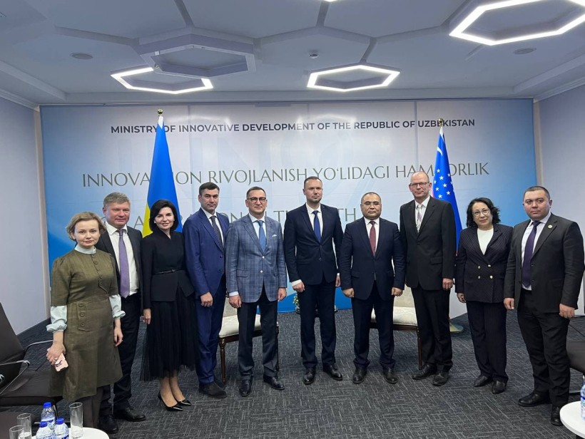 Сергій Шкарлет зустрівся з Міністром інноваційного розвитку Республіки Узбекистан
