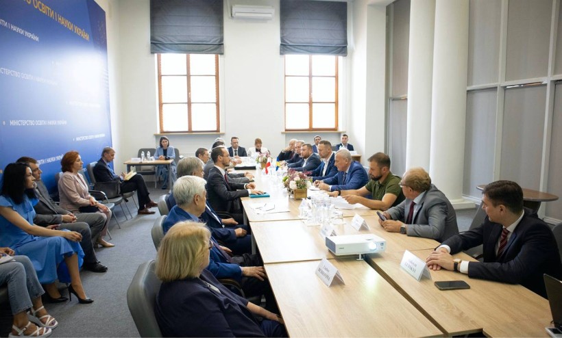 У МОН відбулася зустріч Сергія Шкарлета із Президентом Польської академії наук