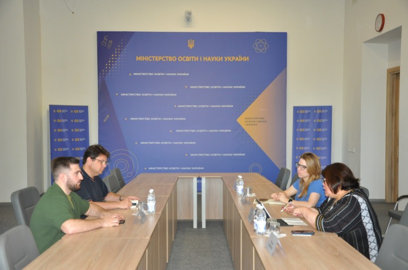 Зустріч заступників міністра освіти і науки України з представниками місії ЮНЕСКО в Україні