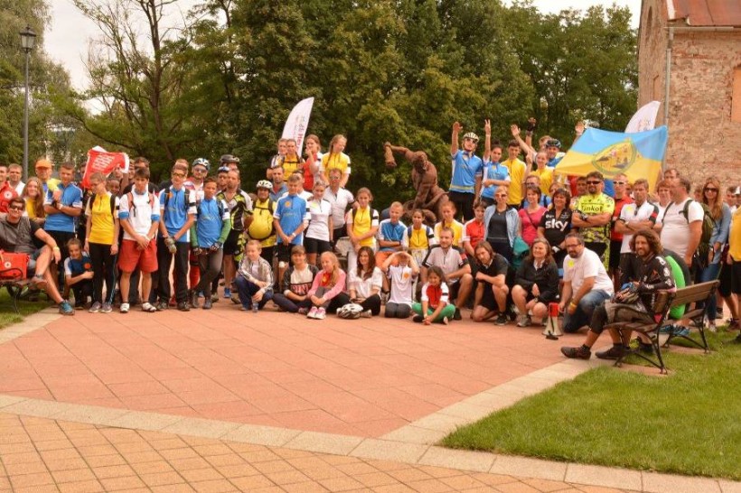 Учнівська молодь України взяла участь у міжнародному велопробігу