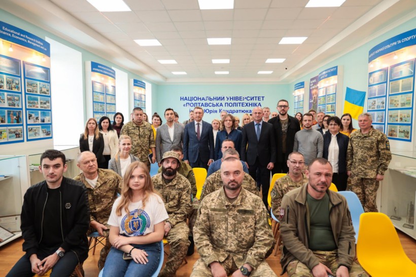 У Полтавській політехніці відкрили Центр ветеранського розвитку