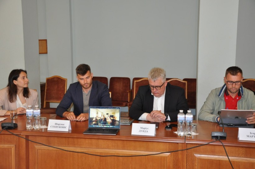 Відбулася зустріч першого заступника міністра освіти і науки Євгена Кудрявця із представниками литовських ділових кіл