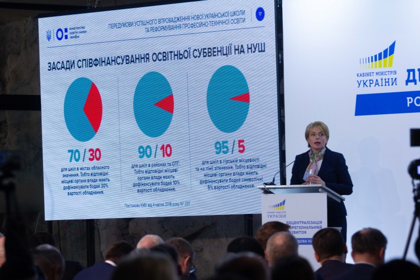 998,7 млн грн на 8 навчальних осередків – Лілія Гриневич розповіла, як та за які гроші має створюватися новий освітній простір