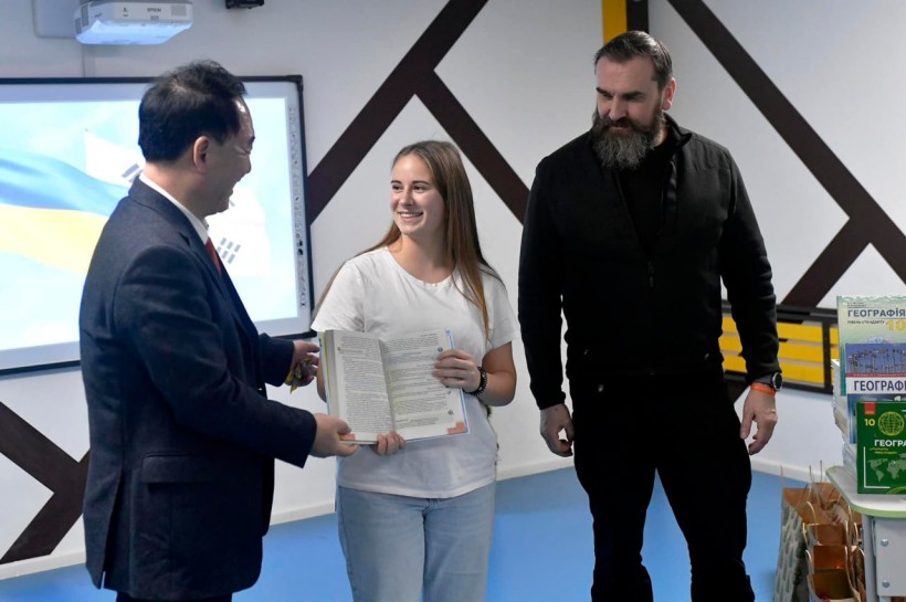 Educational Support from government of the Republic of Korea : New Textbooks for Ukrainian Schools