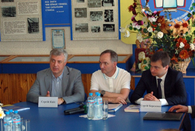 Сергій Квіт зустрівся з обдарованою молоддю та педагогами Чернігівщини