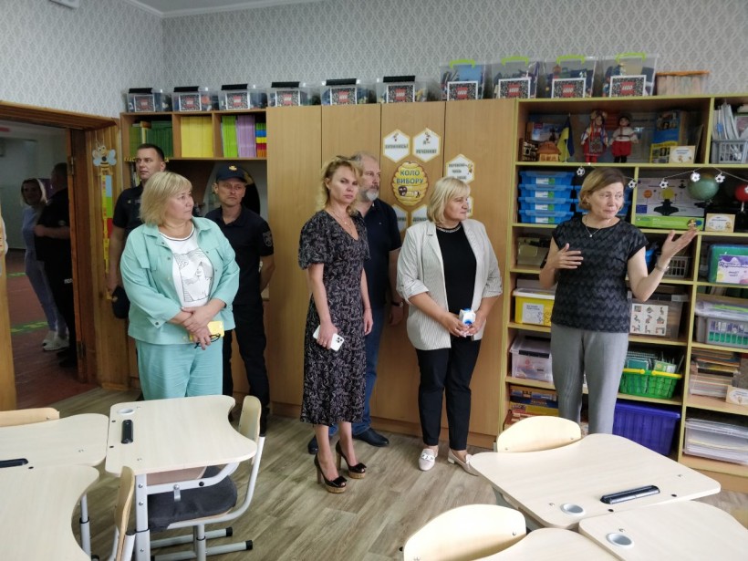 Заступник Міністра ознайомилася зі станом готовності закладів освіти Житомирщини до приймання здобувачів освіти