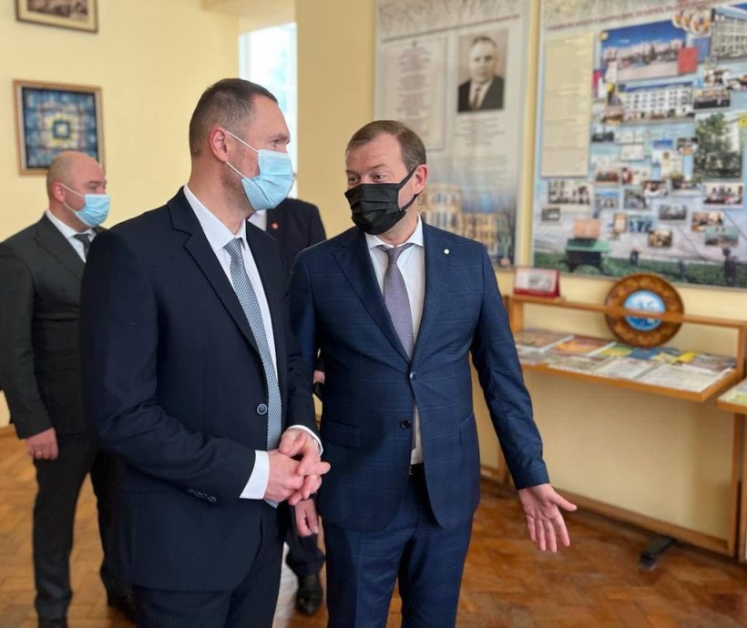 Сергій Шкарлет перебуває з робочим візитом у Харкові