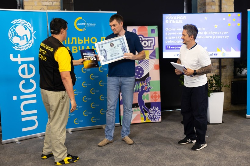Українські вчителі фізичної культури встановили рекорд з проведення масових онлайн-уроків