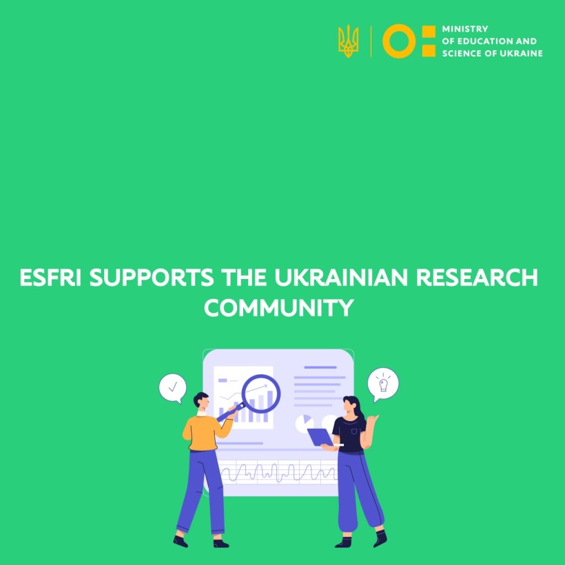 ESFRI supports the Ukrainian research community