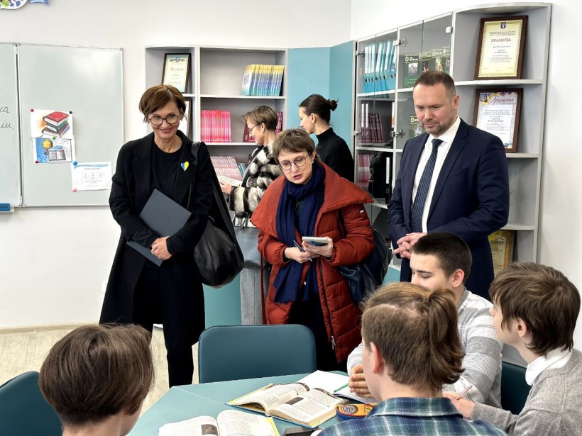 Міністри освіти України і Німеччини відвідали столичний профтех, де ознайомилися із впровадженням реформи професійної освіти