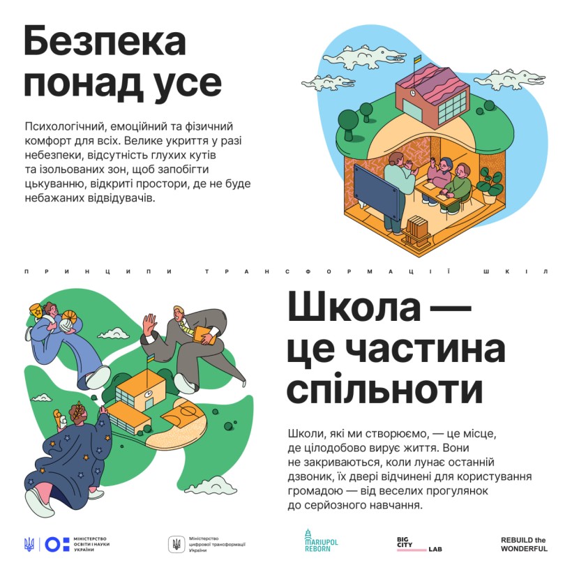 12 принципів відбудови шкіл: якими будуть українські заклади освіти після трансформації