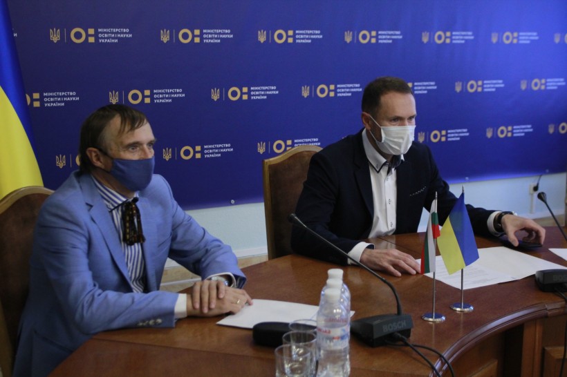 Очільники МОН України та Болгарії обговорили питання співпраці в галузі освіти