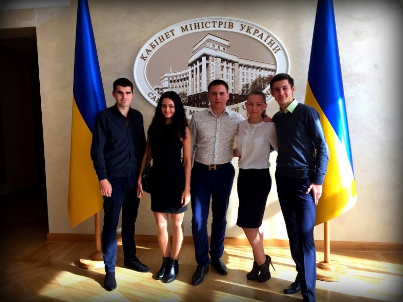 Студенти КУП НАНУ відвідали Кабінет Міністрів України