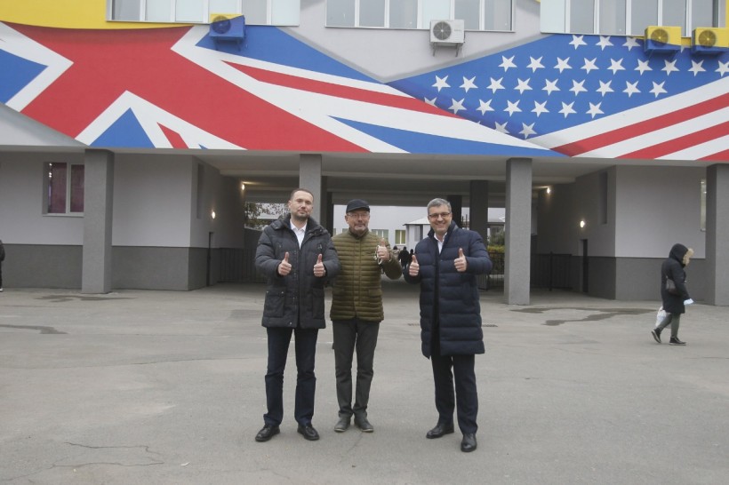 Сергій Шкарлет відвідав у Києві реконструйовану гімназію № 315