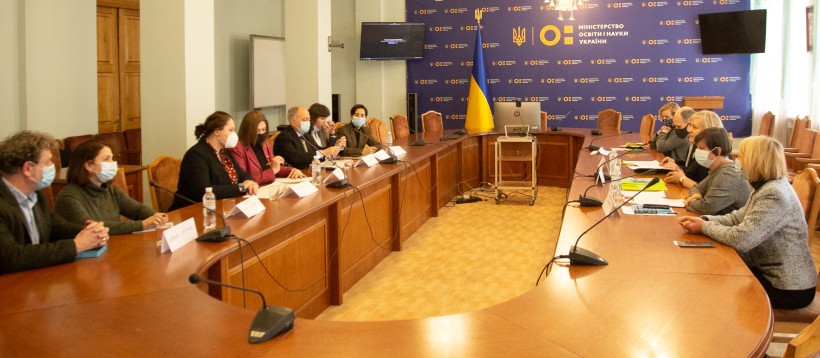 Віра Рогова зустрілась із представниками Координаційного комітету з підтримки вчителів сучасних іноземних мов