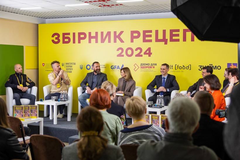 Понад 600 страв: команда шеф-кухаря Євгена Клопотенка презентувала кулінарний збірник для шкільних їдалень