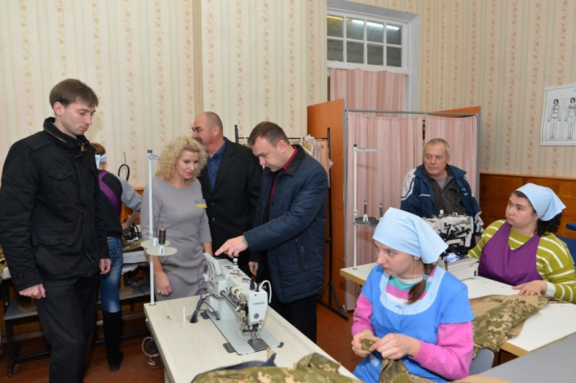 У  Золотоніському профліцеї відкрили НПЦ, де готуватимуть швачок, кравців та закрійників