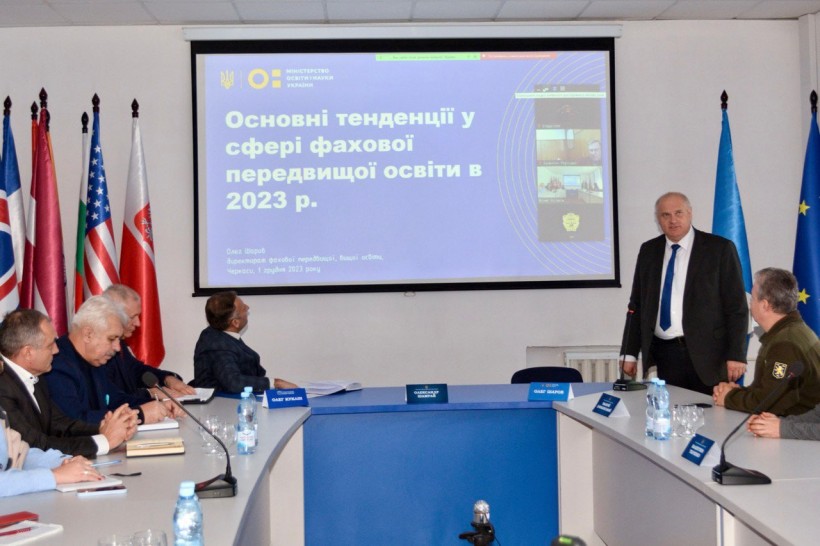Олег Шаров відвідав заклади фахової передвищої та вищої освіти Черкащини