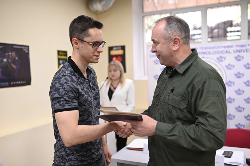 У Черкаському державному технологічному університеті відбулося вручення премій молодим науковцям