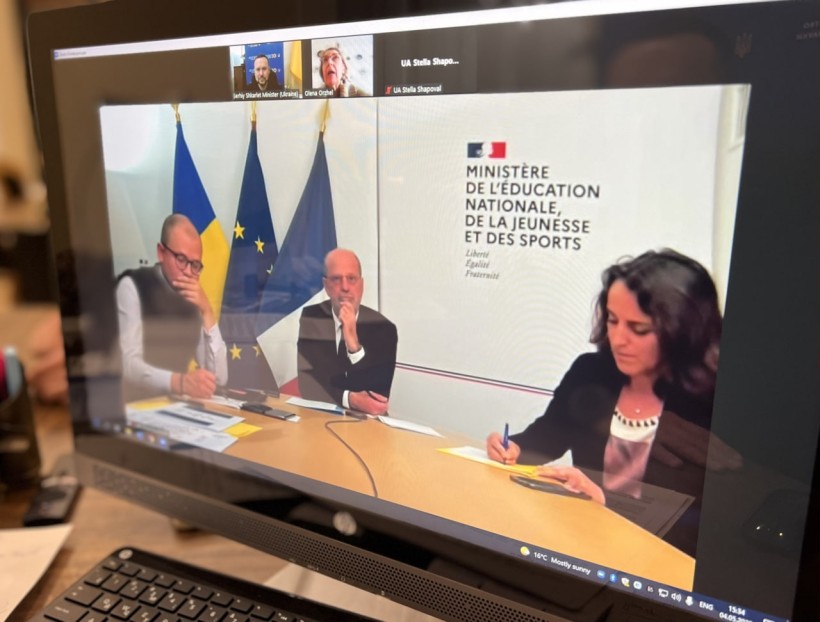 Міністри освіти України і Франції обговорили питання проведення НМТ українськими випускниками
