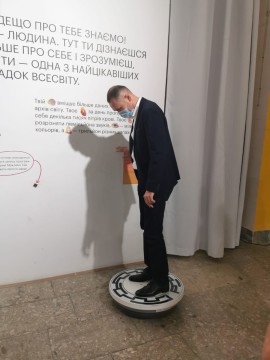 Сергій Шкарлет відвідав Музей науки