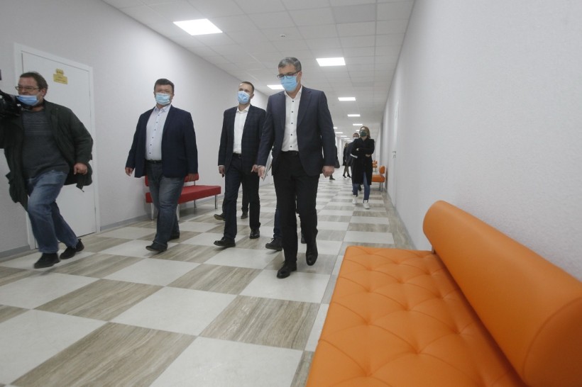 Сергій Шкарлет відвідав у Києві реконструйовану гімназію № 315