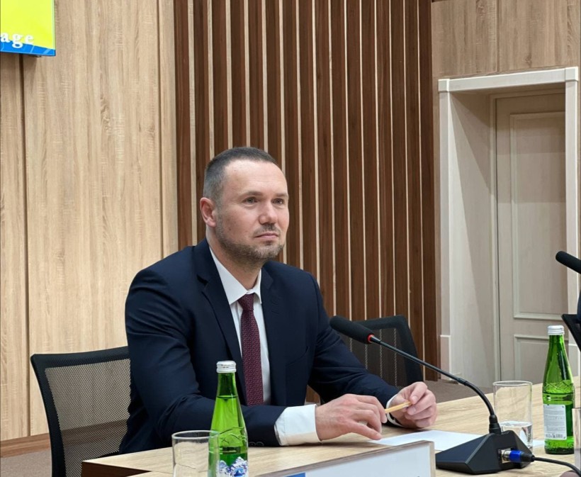 Сергій Шкарлет провів гостьову лекцію для студентів та викладачів Міжнародного університету «Шовковий шлях»