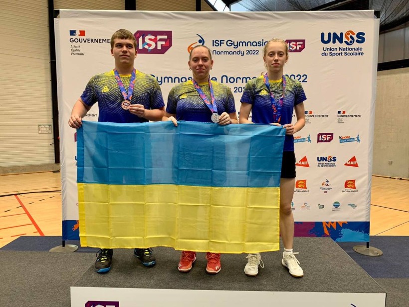 Українська збірна виборола 11 золотих, 18 срібних і 19 бронзових медалей на Всесвітній гімназіаді-2022
