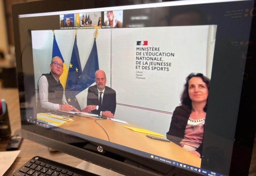 Міністри освіти України і Франції обговорили питання проведення НМТ українськими випускниками