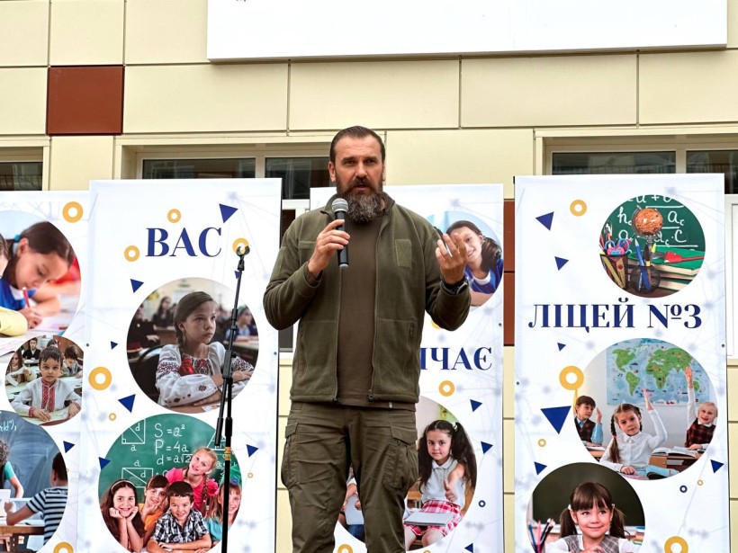 Відбулося відкриття відбудованого ліцею в Ірпені