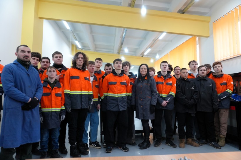 Дві сучасні майстерні відкрили в Криворізькому професійному гірничо-металургійному ліцеї