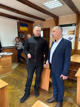 Сергій Шкарлет перебуває з робочим візитом на Рівненщині