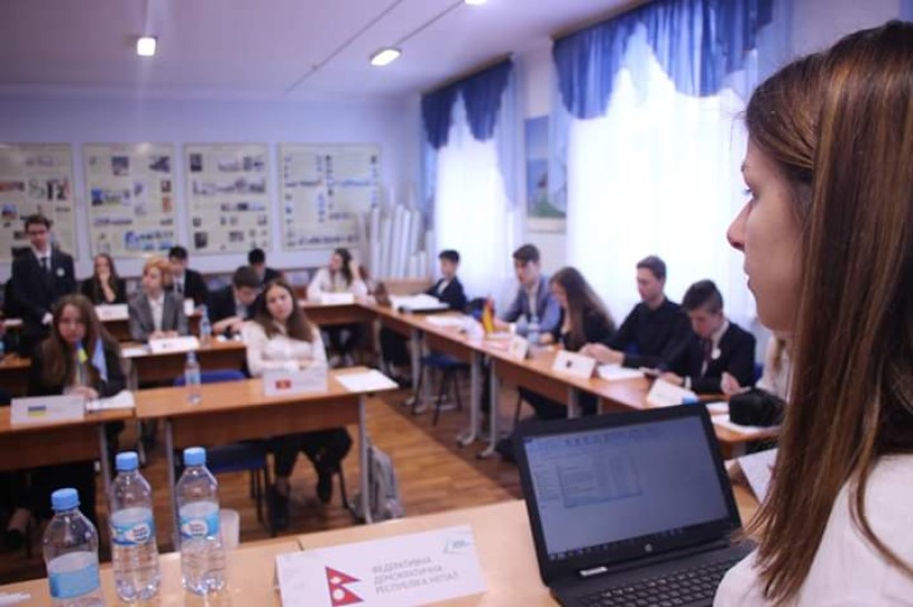 Як працює ООН і що можна зробити для досягнення цілей сталого розвитку: на базі Скандинавської гімназії провели конференцію-гру серед старшокласників