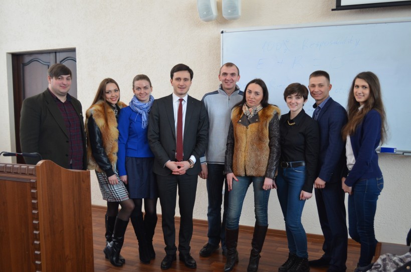 Рецептами лідерства зі студентами ЖДТУ ділився Гіві Чіковані