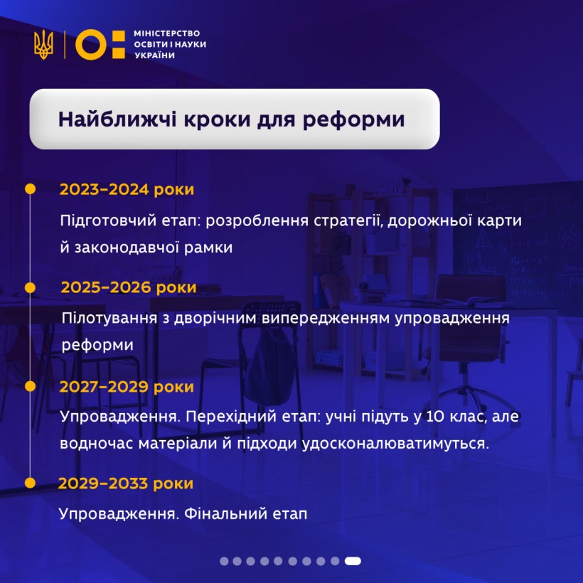 Якою має бути профільна середня освіта в Україні