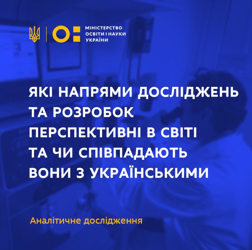 Які напрями досліджень та розробок перспективні у світі та чи співпадають вони з українськими – оприлюднено аналітичні довідки за 3-ма Цілями сталого розвитку