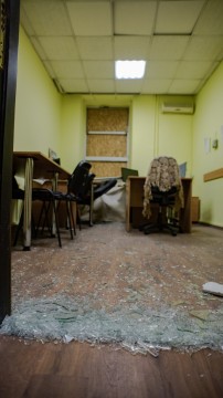 Від масованих ракетних ударів рф постраждав офіс Національного антарктичного наукового центру