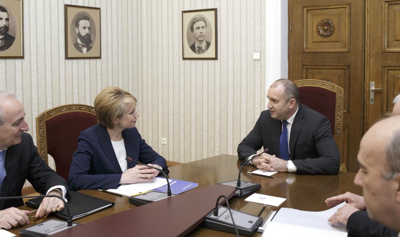Лілія Гриневич представила Президенту Болгарії Дорожню карту імплементації мовної статті Закону України «Про освіту»
