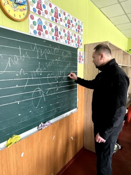 Сергій Шкарлет ознайомився з організацією освітнього процесу в закладах освіти Полтавщини