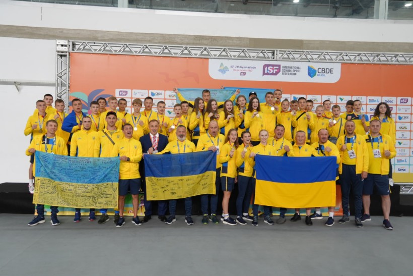 Покоління переможців: українські учні здобули 38 медалей на Всесвітній Гімназіаді U15