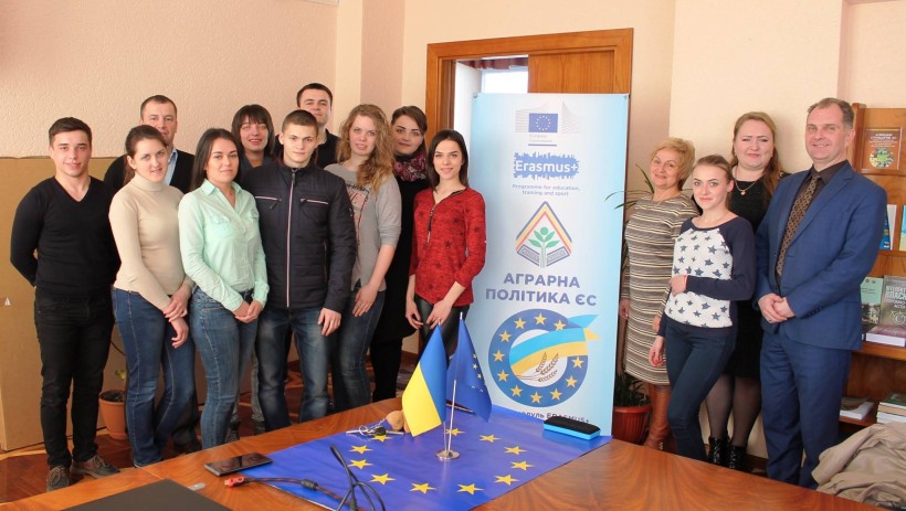 Для студентів ЖНАЕУ проводять лекції в межах освітнього проекту «Аграрна політика ЄС»