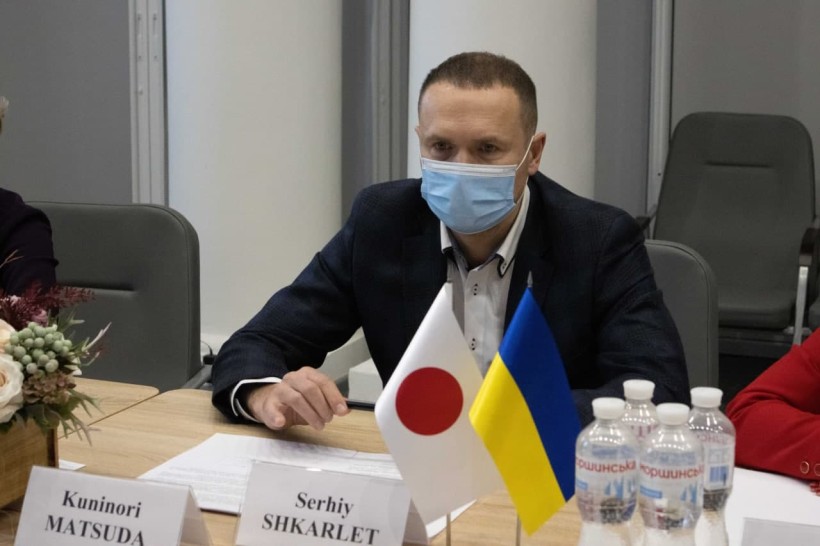 Сергій Шкарлет зустрівся з Надзвичайним і Повноважним Послом Японії в Україні Мацуда Кунінорі