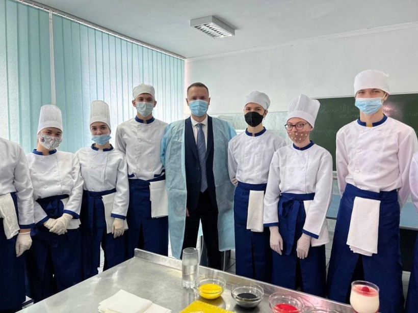Сергій Шкарлет перебуває з робочим візитом у закладах освіти міста Біла Церква